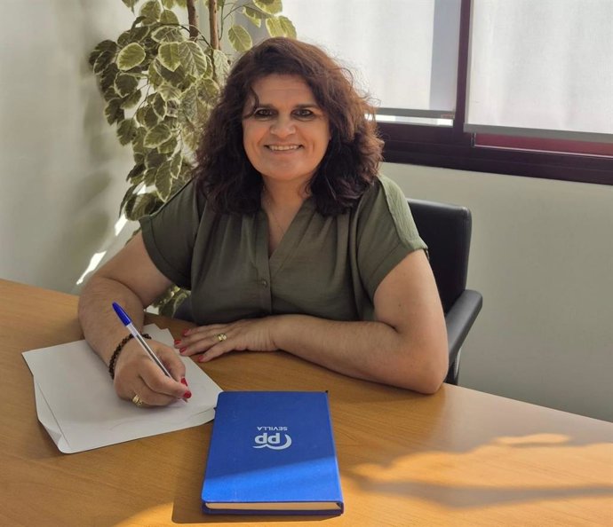 La vicesecretaria de Igualdad y Bienestar Social del PP de Sevilla, Rocío Barragán.