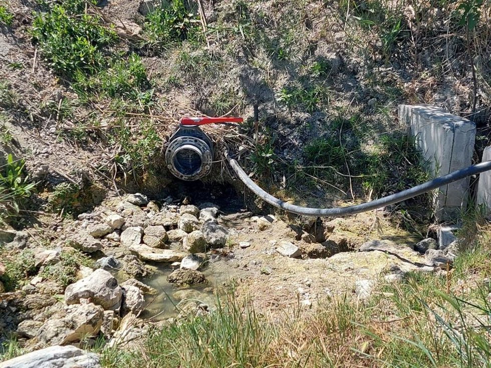 Archivo - Extracción ilegal de agua en la comarca de Baza, en imagen de archivo