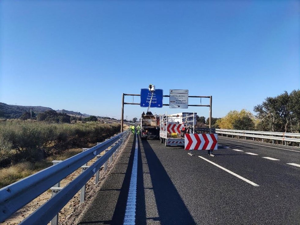 Actuaciones en carreteras