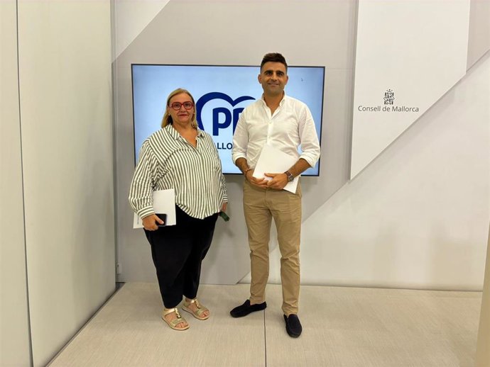 El portavoz adjunto del Grupo Popular en el Consell de Mallorca, Bernat Vallori