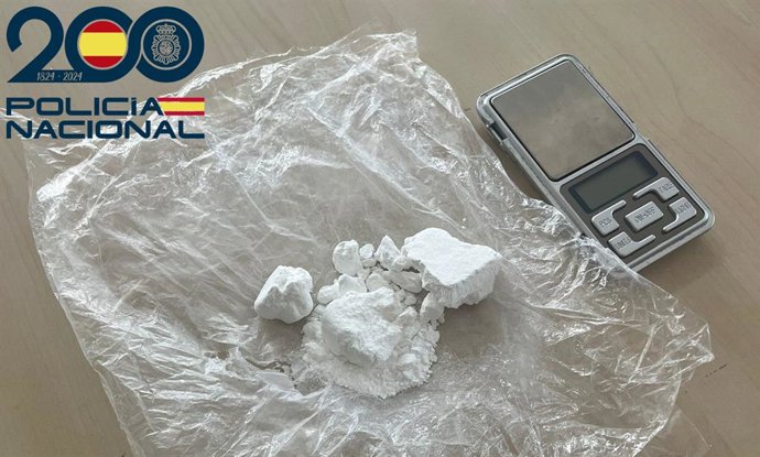Archivo - Cocaína incautada a un hombre detenido en Ibiza
