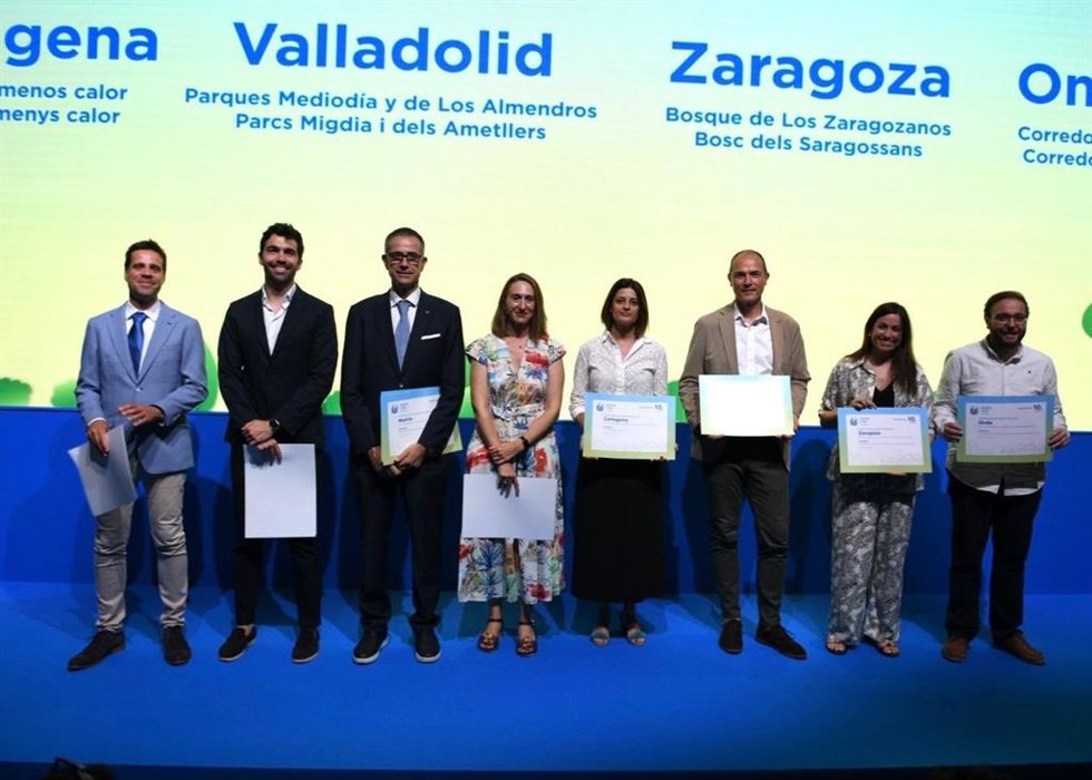 El Ayuntamiento de Valladolid recibe un accésit en la II edición de los Premios Espacios Healthy Cities celebrada en Barcelona
