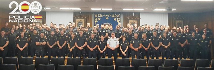 Incorporación de policías nacionales de Sevilla.