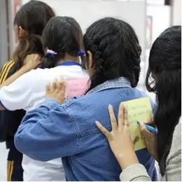 Participantes en el @UNICEFLabJunior