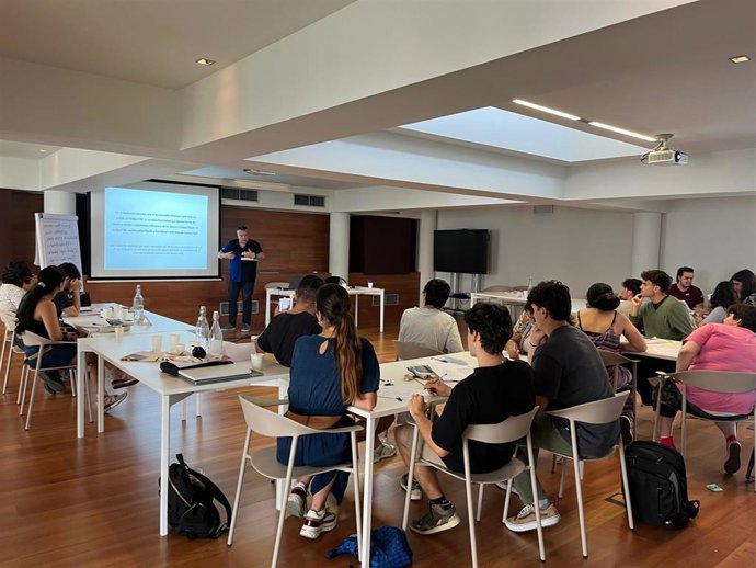 Participantes en el Summer Entrepreneurship Bootcamp de la Cámara de Terrassa (Barcelona).