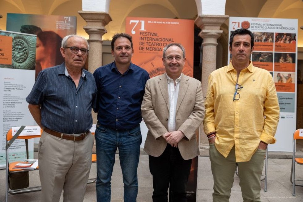 Presentación de la XIV edición de Encuentro con los clásicos del Festival de Mérida