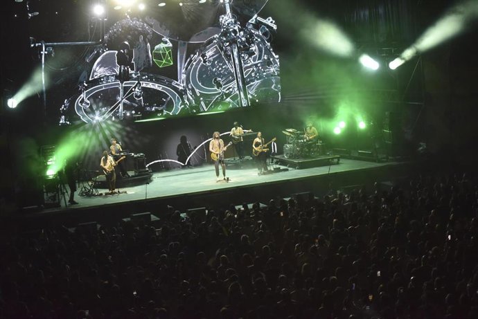 Mikel Izal en la noche grande del Dipufest.