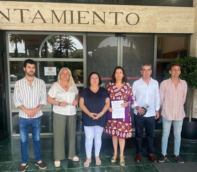 Miembros del PP de Dos Hermanas.