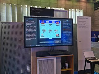 La demostración del agente orquestador presentado por IBM en el IBM Think Madrid.