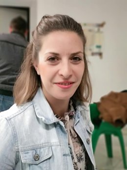 Archivo - La alcaldesa de Láchar, Elisabeth Barnés, en imagen de archivo