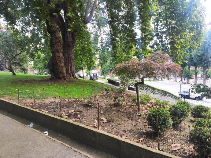 Archivo - Parque del Campillín, en Oviedo