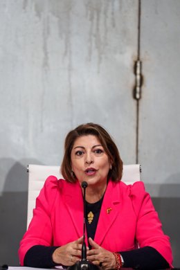 Archivo - La embajadora de Ecuador en España, Wilma Andrade