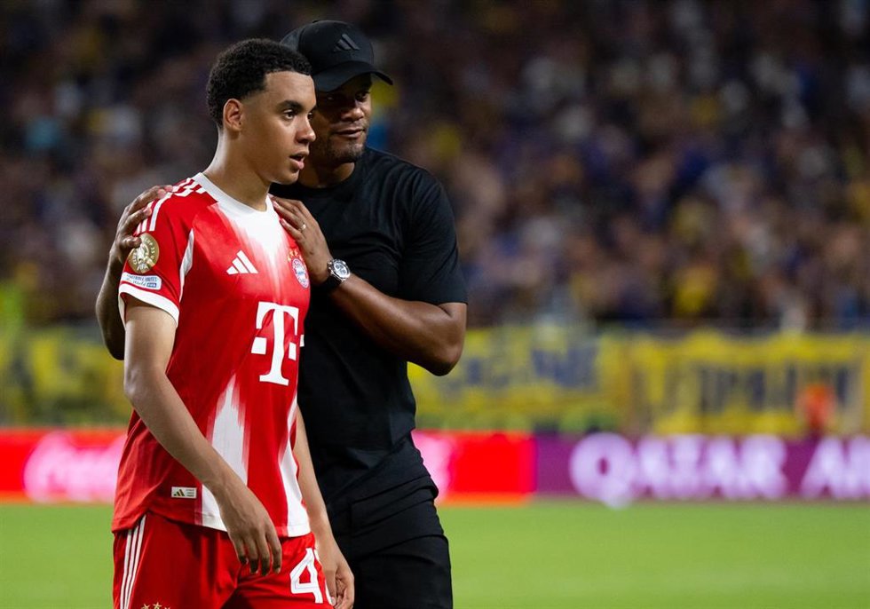 El mediapunta alemán del Bayern Múnich, Jamal Musiala.