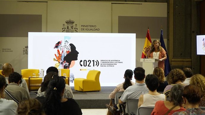 La directora general para la Igualdad de Trato y No Discriminación y contra el Racismo, Beatriz Carrillo.