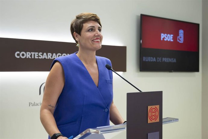 La portavoz adjunta del Grupo Parlamentario Socialista, Leticia Soria.