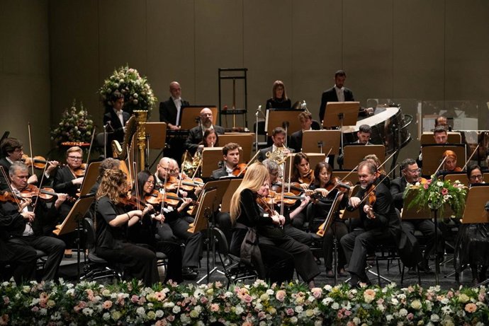 Archivo - Un concierto de la presente temporada de abono de la Sinfónica en el Maestranza.