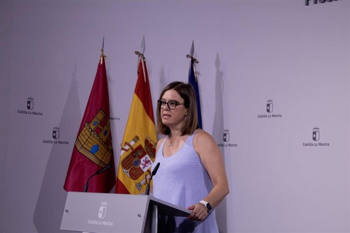La portavoz del Ejecutivo, Esther Padilla.