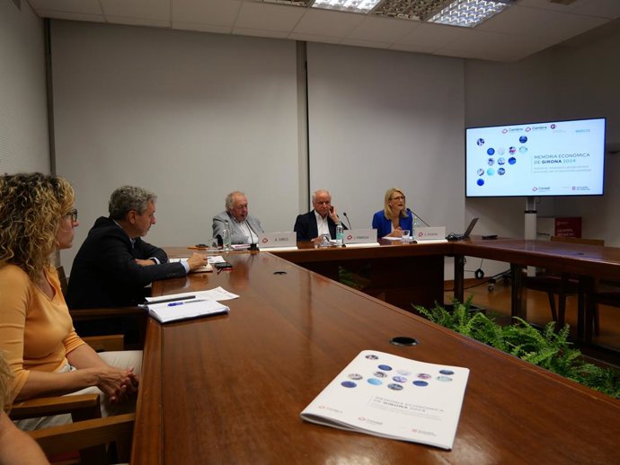 Presentació de la 'Memòria Econòmica de Girona 2024'