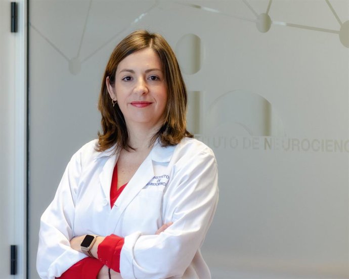 Berta López Sánchez-Laorden, científica titular del CSIC en el Instituto de Neurociencias (IN), en una imagen de archivo