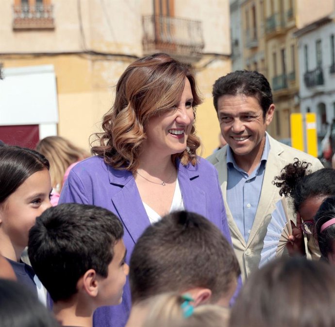 Archivo - Arxiu - L'alcaldessa de València, María José Catalá. Imatge d'arxiu.