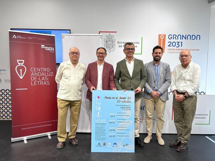 Presentación del ciclo Poesía en el Jardín