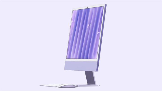 IMac em roxo