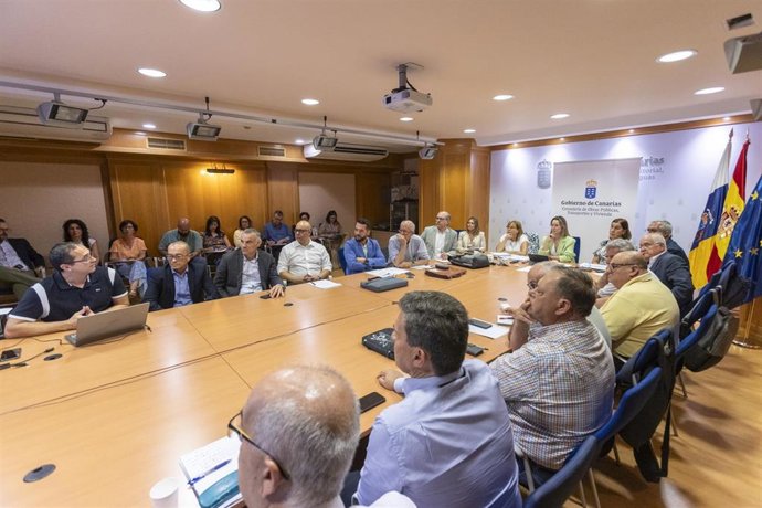 Mesa del Transporte de Viajeros y Mercancías en Canarias