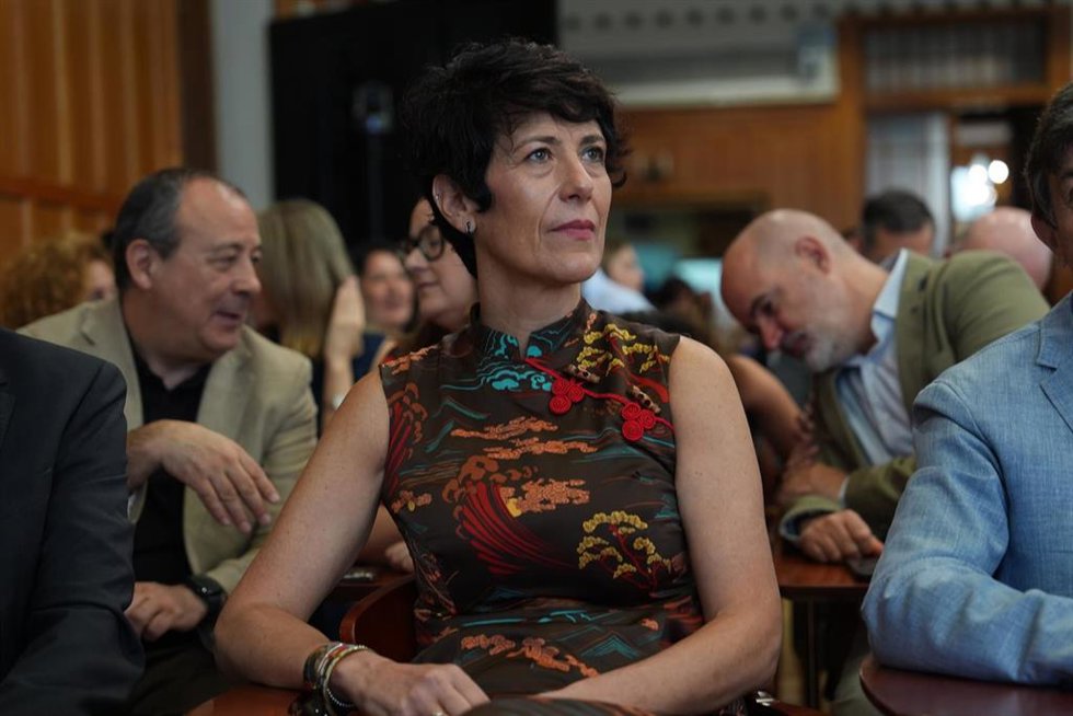 La ministra de Inclusión, Seguridad Social y Migraciones, Elma Saiz. 