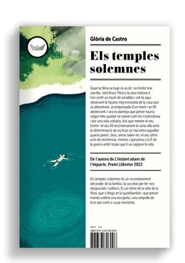 Cubierta de 'Els temples solemnes', publicado por Edicions del Periscopi