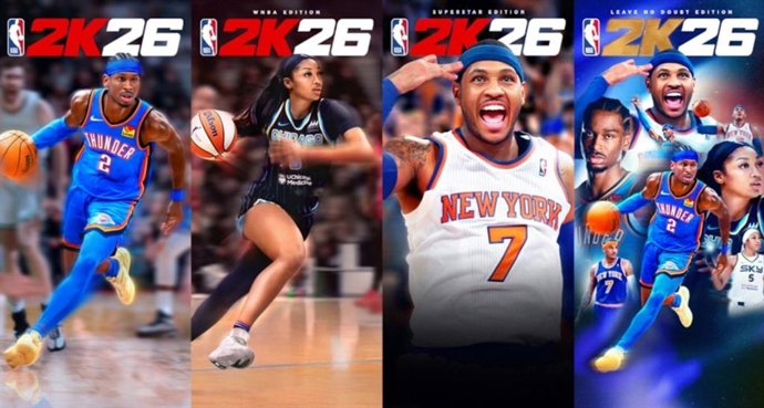 Portadas de NBA 2K26