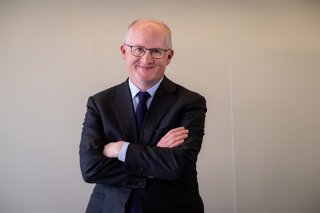 Archivo - El economista jefe del Banco Central Europeo (BCE), Philip Lane.