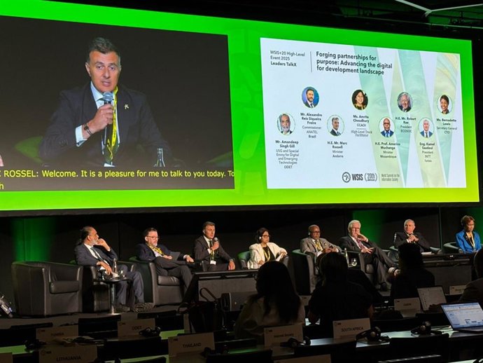 El ministro de Función Pública y Transformación Digital de Andorra, Marc RosselL