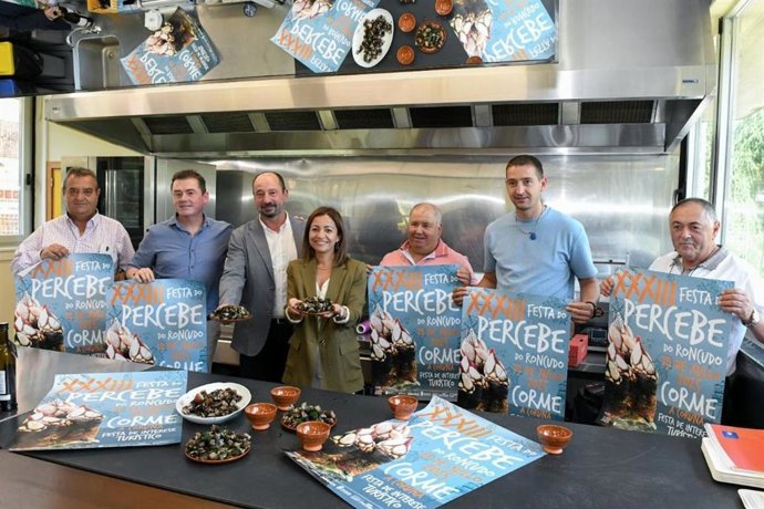 La conselleira do Mar ha participado en la presentación de la XXXIII edición de la Festa do Percebe do Roncudo de Corme