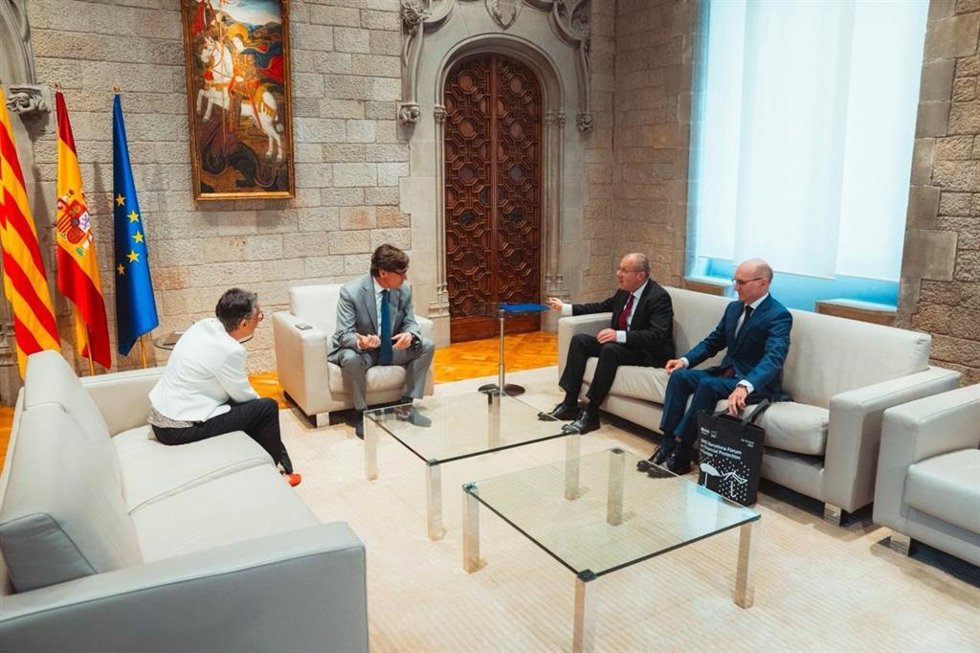 La reunión de este miércoles.