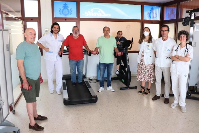 H. San Juan de Dios del Aljarafe realiza un programa integral de rehabilitación pulmonar en pacientes de EPOC.
