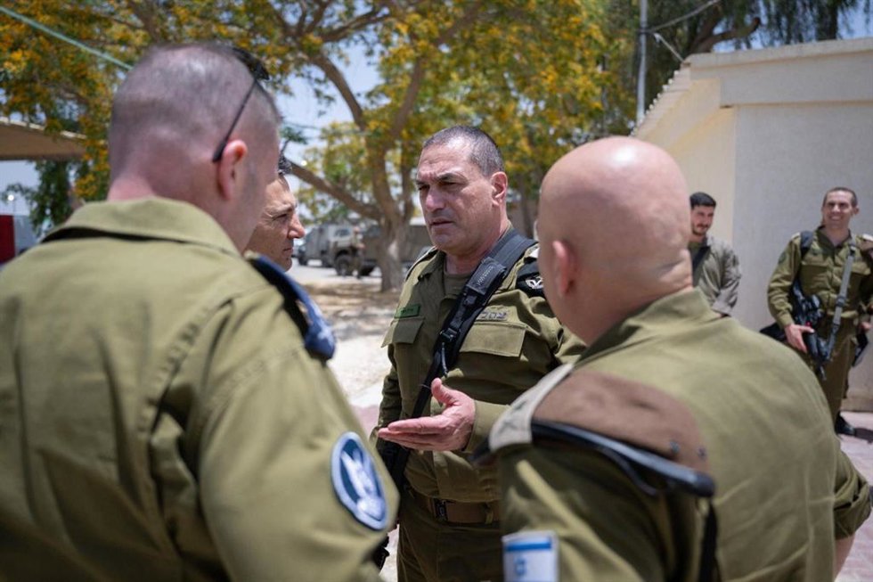 Archivo - El jefe del Estado Mayor de las Fuerzas Armadas de Israel, el teniente general Eyal Zamir