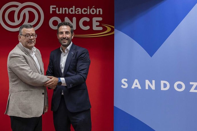 Convenio entre Sandoz y ONCE para mejorar la inclusión de las personas con discapacidad.