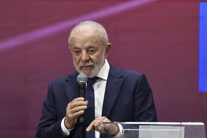 Archivo - El presidente de Brasil, Luiz Inácio Lula da Silva