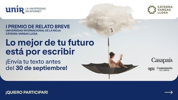 UNIR y la Cátedra Vargas Llosa convocan el 'I Certamen de Relato Breve' para impulsar la literatura creativa
