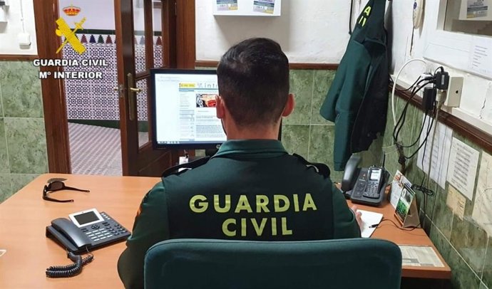 Imagen de recurso de un agente de la Guardia Civil.