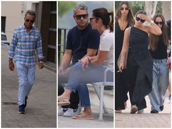 La familia Ortega Cano ha asistido al funeral en memoria de Michu este jueves en el tanatorio de Arcos de la Frontera