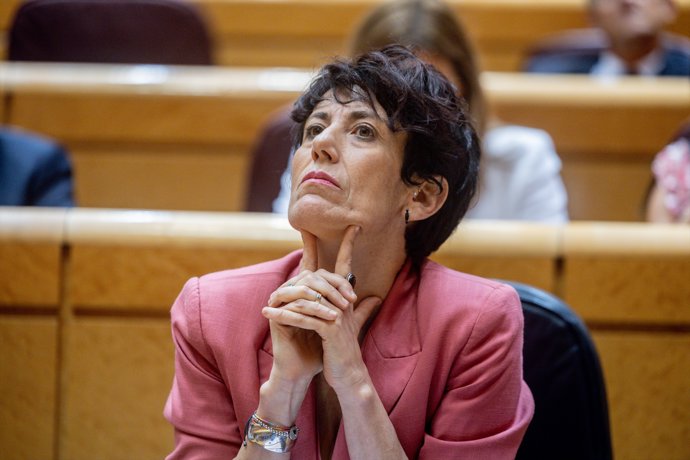 La ministra de Inclusión, Seguridad Social y Migraciones, Elma Saiz