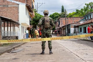 Archivo - Soldado colombiano, imagen de archivo.