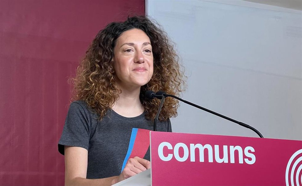 La portavoz de los Comuns y diputada en el Congreso, Aina Vidal