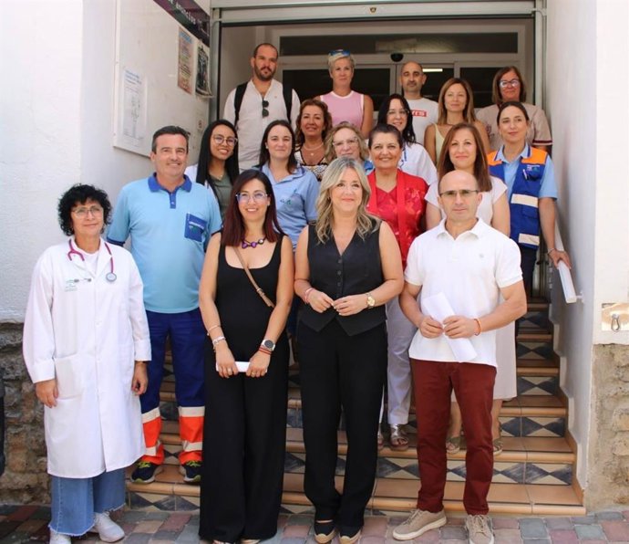 Visita al consultorio médico de Valdepeñas de Jaén