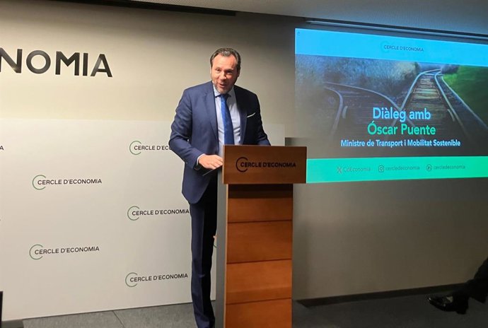 El ministre de Transport i Mobilitat Sostenible, Óscar Puente