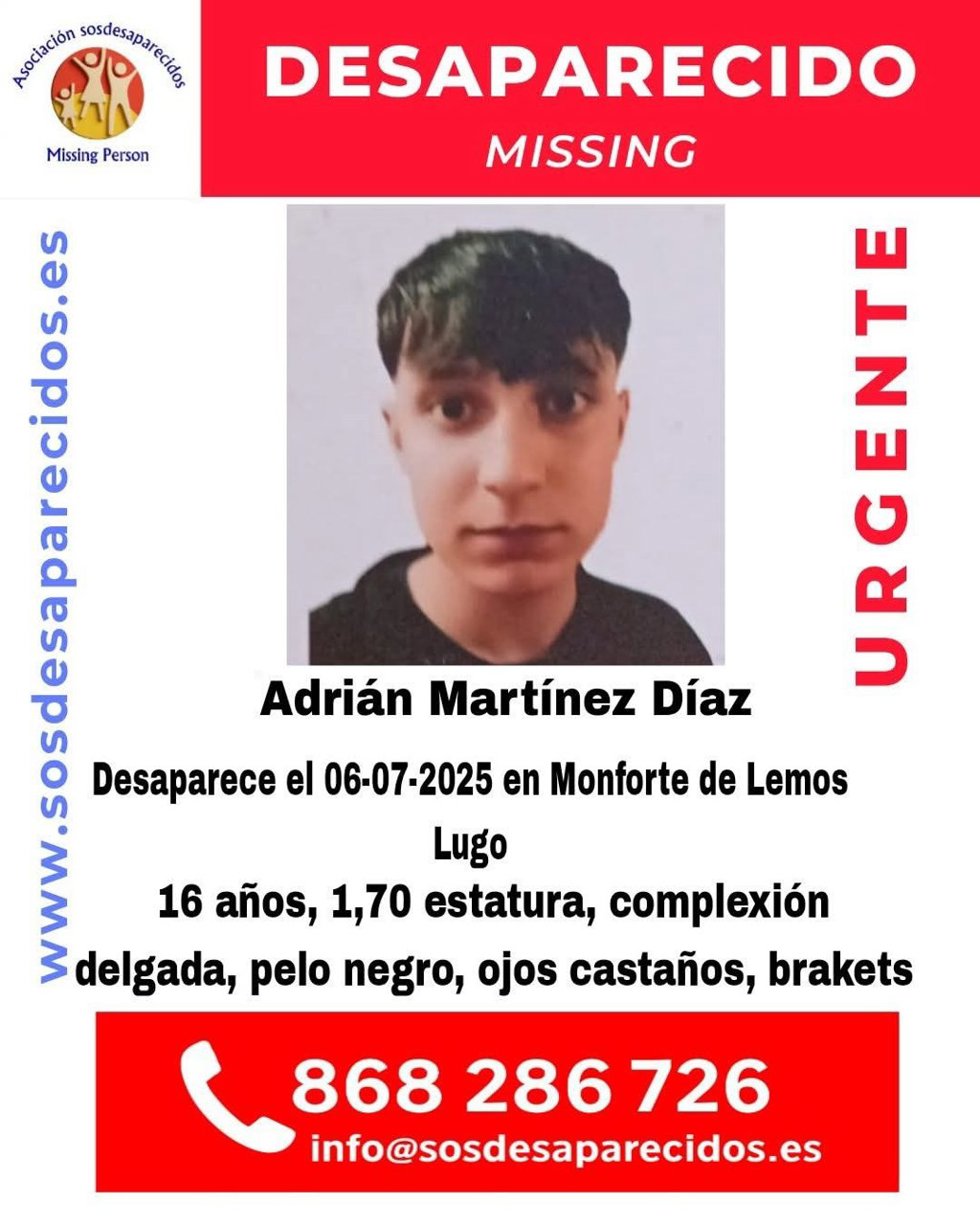 SOS Desaparecidos.