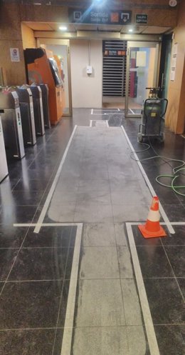 L'estació Terrassa Est de Rodalies