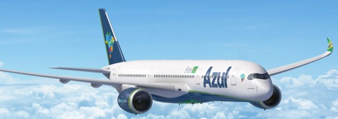 Archivo - Aerolínea brasileña Azul.
