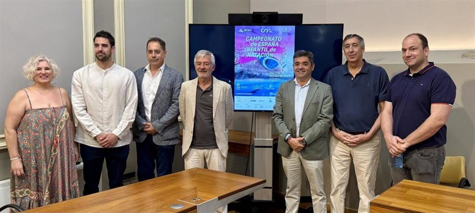 Presentación del Campeonato Nacional de Natación.